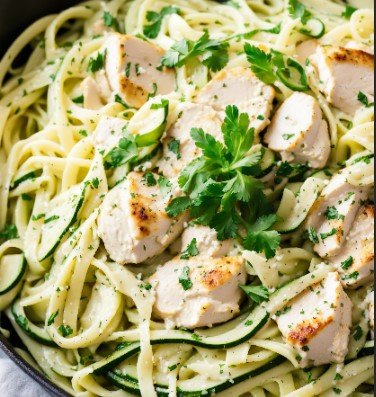 Vegan Chicken Alfredo